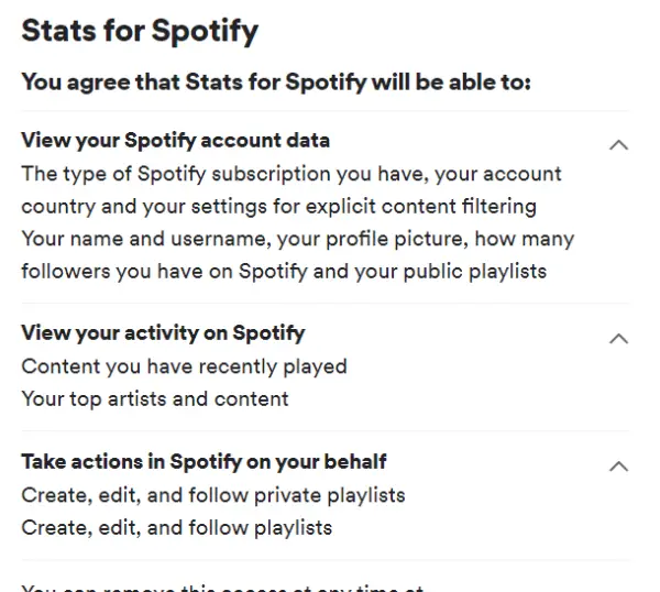 spotify stats